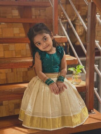 Kids Pattupavada Set VS2034