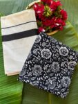 Set Mundu Cotton With Blouse piece VS21013