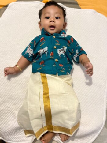 Shirt And Dhoti VSB01