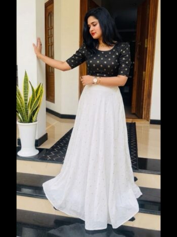 Ladies Skirt And Blouse VSL04