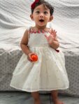 Cute White Frock VSG018