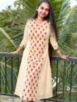 Pink Blossom Kurta VSL025