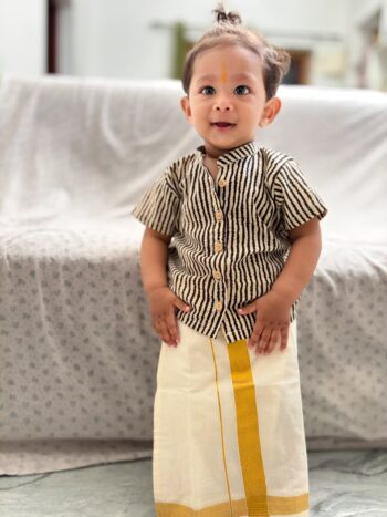 Shirt and Dhoti VSB010