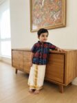 Baby Boys Shirt And Dhoti VSB023