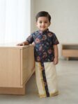 Baby Boy Shirt & Dhoti VSB023